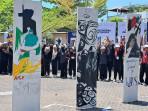 UMSurabaya Ajak Mahasiswa Baru Melukis Perdamaian Global di 'The Wall of Peace'