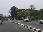 Suasana-jalan-di-Bundaran-Dolog-Surabaya-area-Taman-Pelangi-yang-akan-dibangun-Flyover.jpg