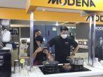 Kenalkan Produknya, Modena Sapa Konsumen Lewat Cooking Demo Masakan Sehat