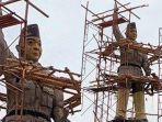 jatim/patung-Bung-Karno-di-Banyuasin-jadi-gunjingan-warga-tak-mirip-dan-pipinya-tembem.jpg