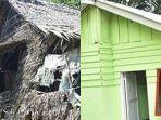 Amrin Nangis Terharu Rumah Reyotnya Beratap Daun Direnovasi, Lega Bisa Tinggal Hingga Akhir Hayat
