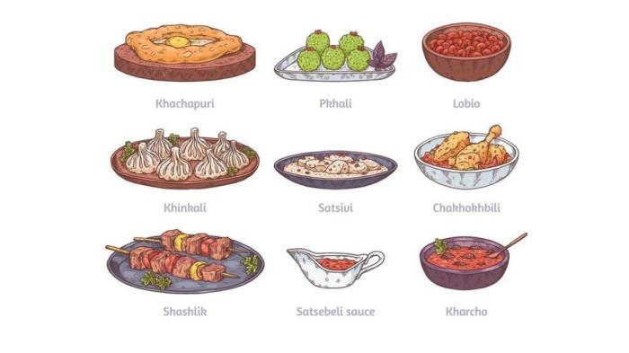100 Kosakata Bahasa Inggris Tentang Makanan Tradisional Dunia