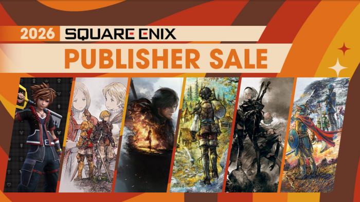 Banner Promo Diskon oleh SQUARE ENIX di Steam.