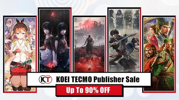 Banner Promo Diskon oleh KOEI TECMO di Steam.