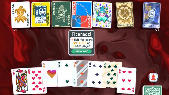 Tangkapan Layar - Gambar produk Balatro di laman Steam.
