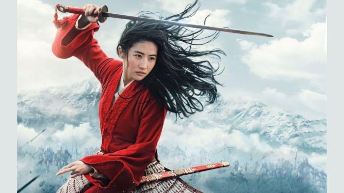 Yifei Liu sebagai Mulan dalam live-action 
