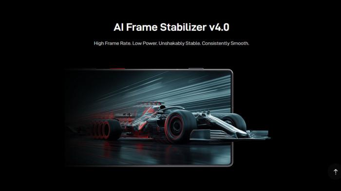 AI Frame Stabilizer Nubia Z80 Ultra
