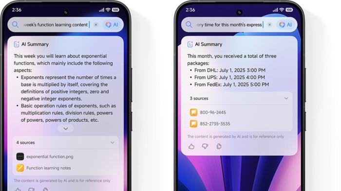 AI Search & AI Summarize Xiaomi HyperOS 3