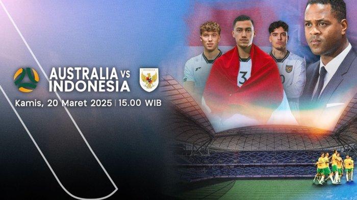 LIVE STREAMING RCTI Vision+ Australia vs Indonesia Kualifikasi Piala ...