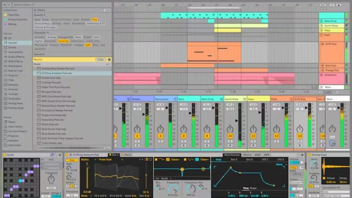Ableton Live Interface