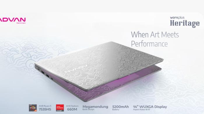 Advan hadir dengan desain yang lebih profesional dan elegan, membuatnya cocok untuk pekerja kantoran atau mahasiswa bisnis.