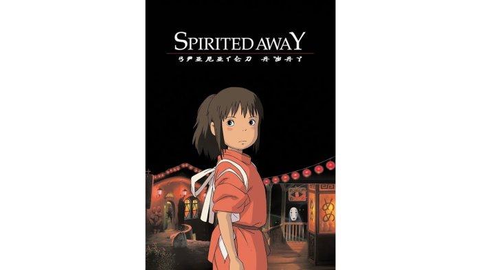 Poster Anime Spirited Away (Sen to Chihiro no Kamikakushi).
