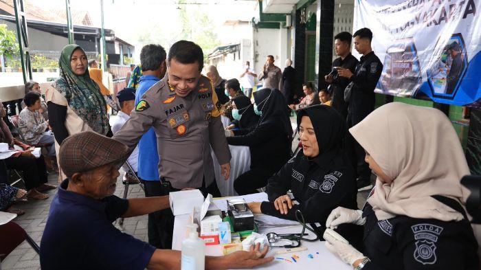Dukung Operasi Aman Nusa, Polda DIY Gelar Kesehatan Gratis