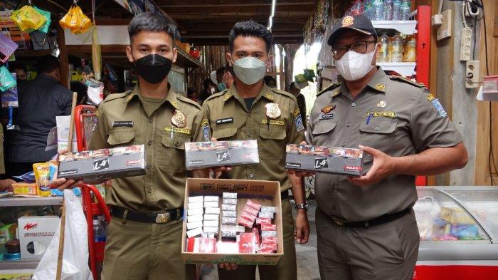Satpol PP Sleman dan Bea Cukai Yogyakarta Amankan 2.500 Batang Rokok Ilegal