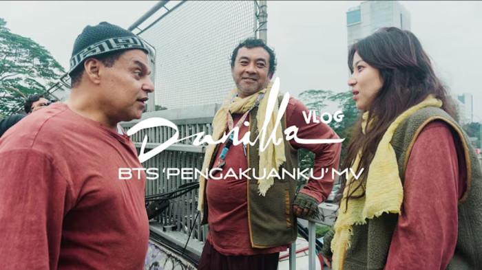 Danilla membagikan dokumentasi di balik layar untuk lagu kolaborasinya bersama Haddad Alwi, 