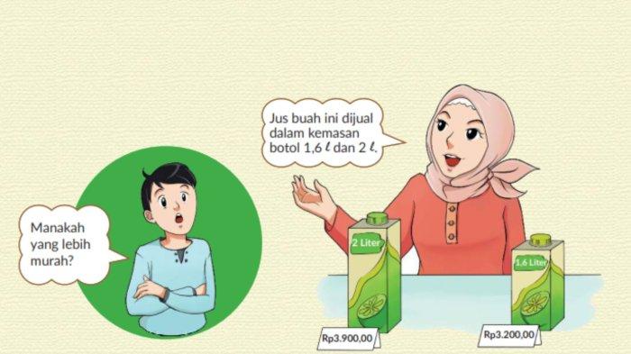 Materi Pembagian dan Jenis Perhitungan Bilangan Desimal Kelas 5 SD Kurikulum Merdeka Bab 5 Volume 1