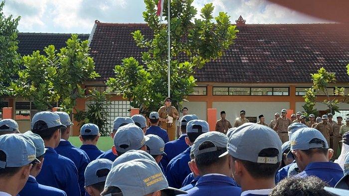 Bahaya Narkoba! Begini Pesan Bupati Endah untuk Ratusan Pelajar di Gunungkidul