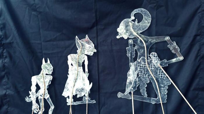 Bank Sampah Paqone wayang upcyle