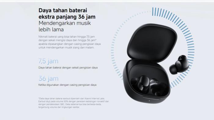 Baterai Redmi BUds 6 Play