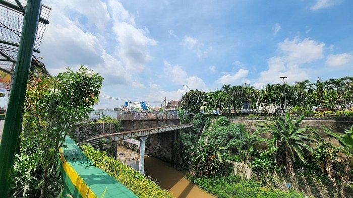 KONDISI JEMBATAN: Jembatan Kleringan, atau Kewek, yang menghubungkan kawasan Kotabaru dan Malioboro, Kota Yogyakarta.