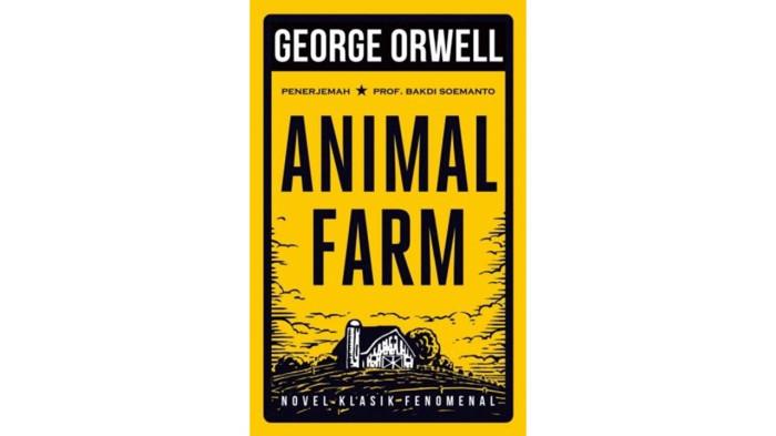 Salah Satu Koleksi Toga Mas, Buku Animal Farm karya George Orwell