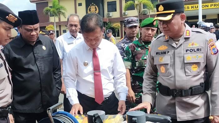 Polres Kulon Progo Ikut Bersiaga Hadapi Potensi Bencana Hidrometeorologi, Terjunkan 350 Personel