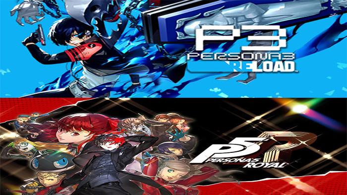 Cover Persona 3 dan Persona 5