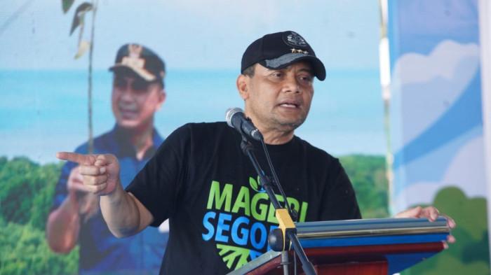 Dalam sambutannya, Gubernur Jawa Tengah, Ahmad Luthfi