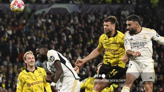 Hasil Dortmund 0-2 Real Madrid: Rating Carvajal, Kroos, Bellingham, Vinicius di Final Liga Champions