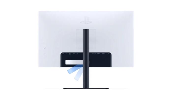 Desain Belakang Playstation Gaming Monitor