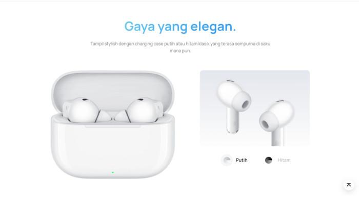 Desain Huawei FreeBuds SE 4 ANC