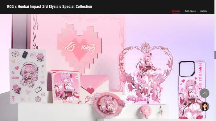 Desain Kolaborasi ROG x Honkai Impact 3rd
