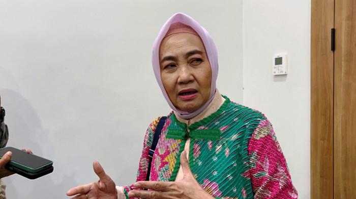SOAL MEGATHRUST - Dewan Pembina IAKI Dwikorita Karnawati saat diwawancara awak media, Rabu (6/5/2026)