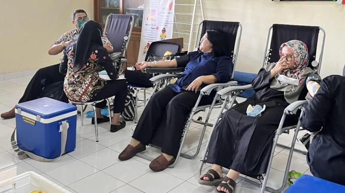 Dies Natalis Pertama, STIKES YKY Yogyakarta Gandeng PMI Bantul Gelar Donor Darah 1