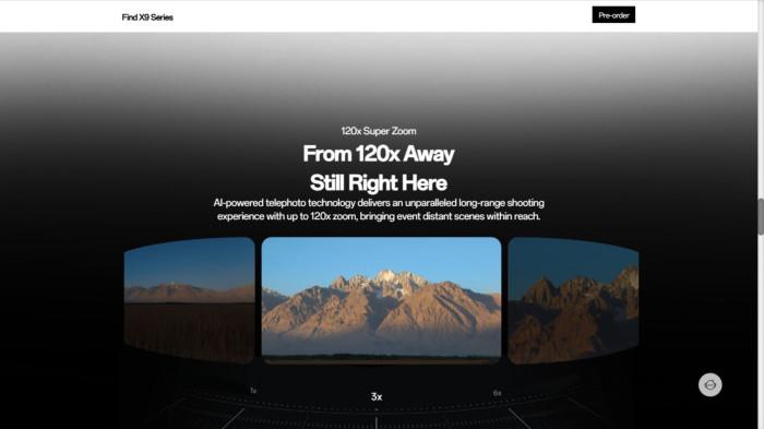 Fitur Kamera OPPO Find X9 dan OPPO Find X9 Pro