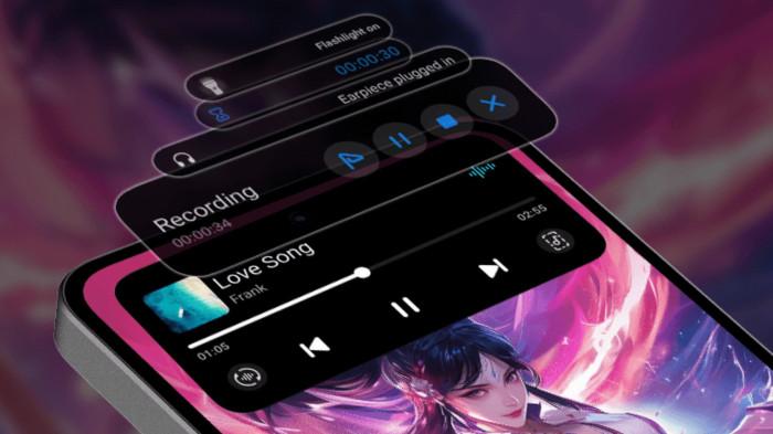 Fitur Live Island nubia Neo 3 GT 5G