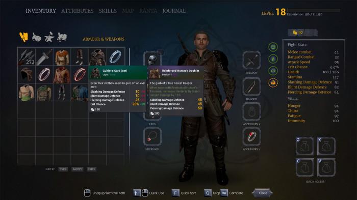 Fitur Of Ash and Steel