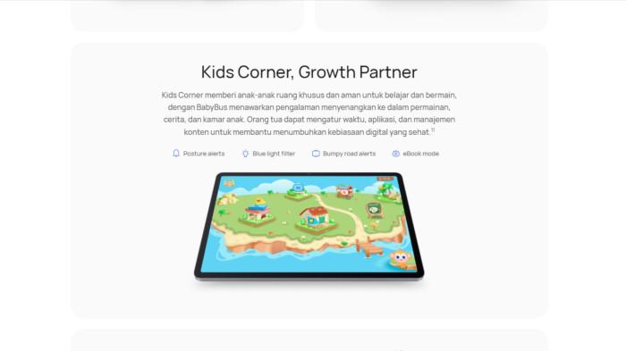Fitur Ramah Anak Huawei Matepad SE 11