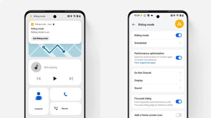 Fitur Riding Mode Realme P3 Lite