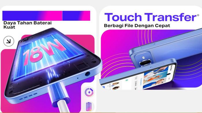 Fitur-fitur unggulan Infinix Smart 10 Plus.