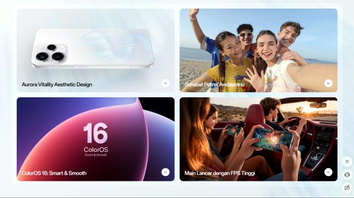 Fitur-fitur unggulan Oppo Reno 15 5G.