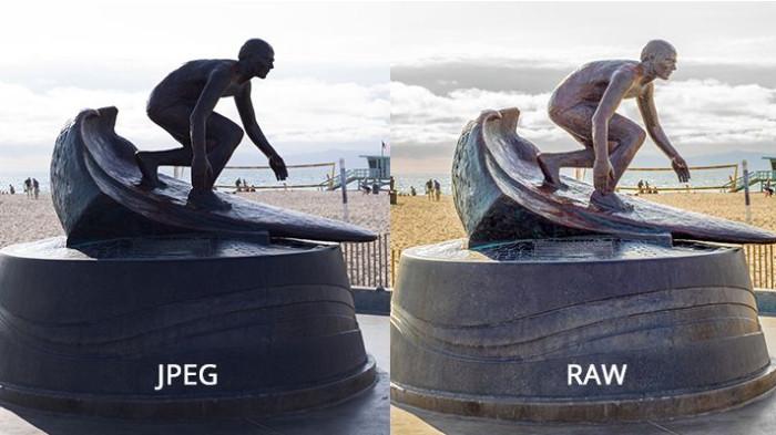Format RAW vs JPEG