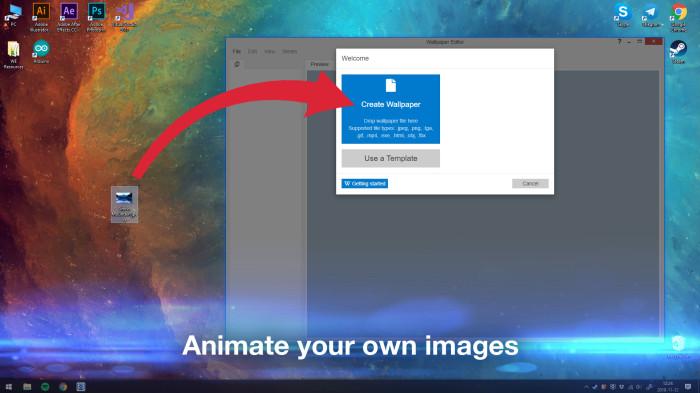 Galeri Foto Wallpaper Engine