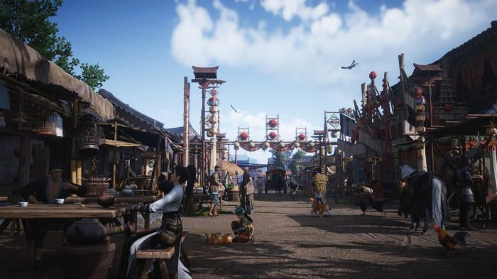 Gambar Perkotaan Game Where Winds Meet