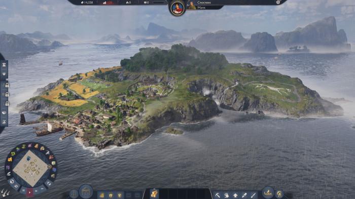 Gameplay Kepulauan Anno 117: Pax Romana