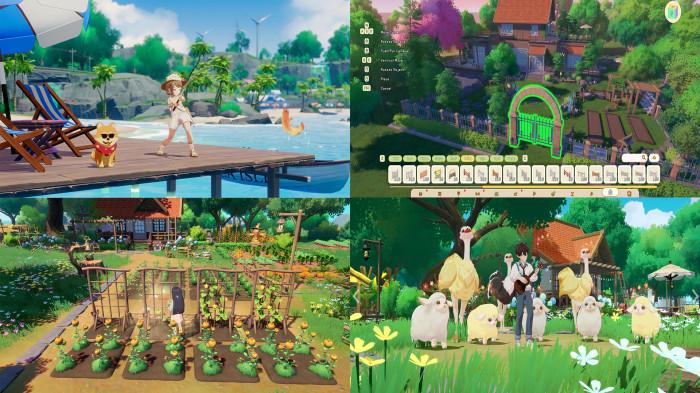 Gameplay dari jenis aktivitas yang dapat dilakukan dalam Starsand Island