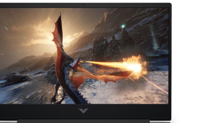 HP Victus 15 FA2717TX Layar