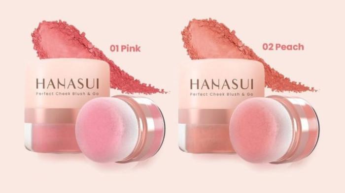 Hanasui Perfect Cheek Blush & Go Powder