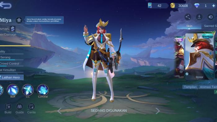 Hero Miya Mobile Legends