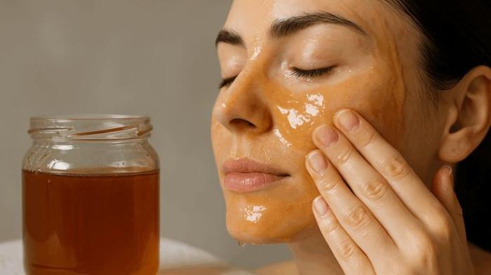 Ilustrasi Masker Madu